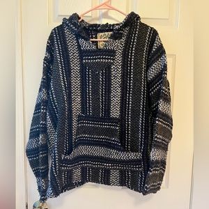 Bags hoodie.  Warm and cozy